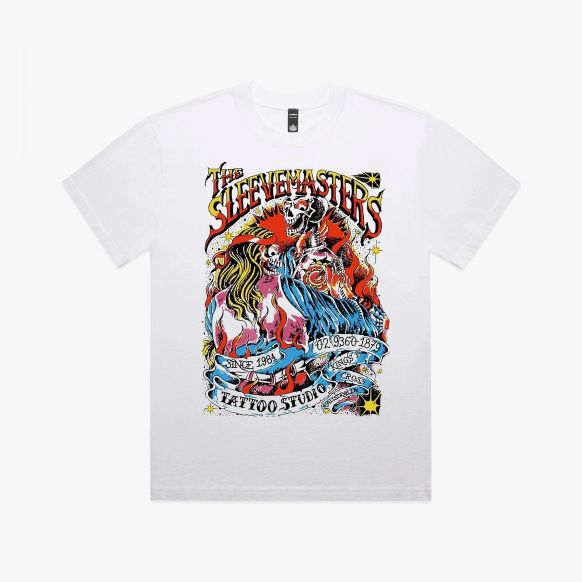 White Sleevemasters Tee